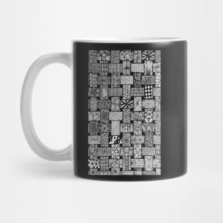 Zentangle Basket Weave Mug